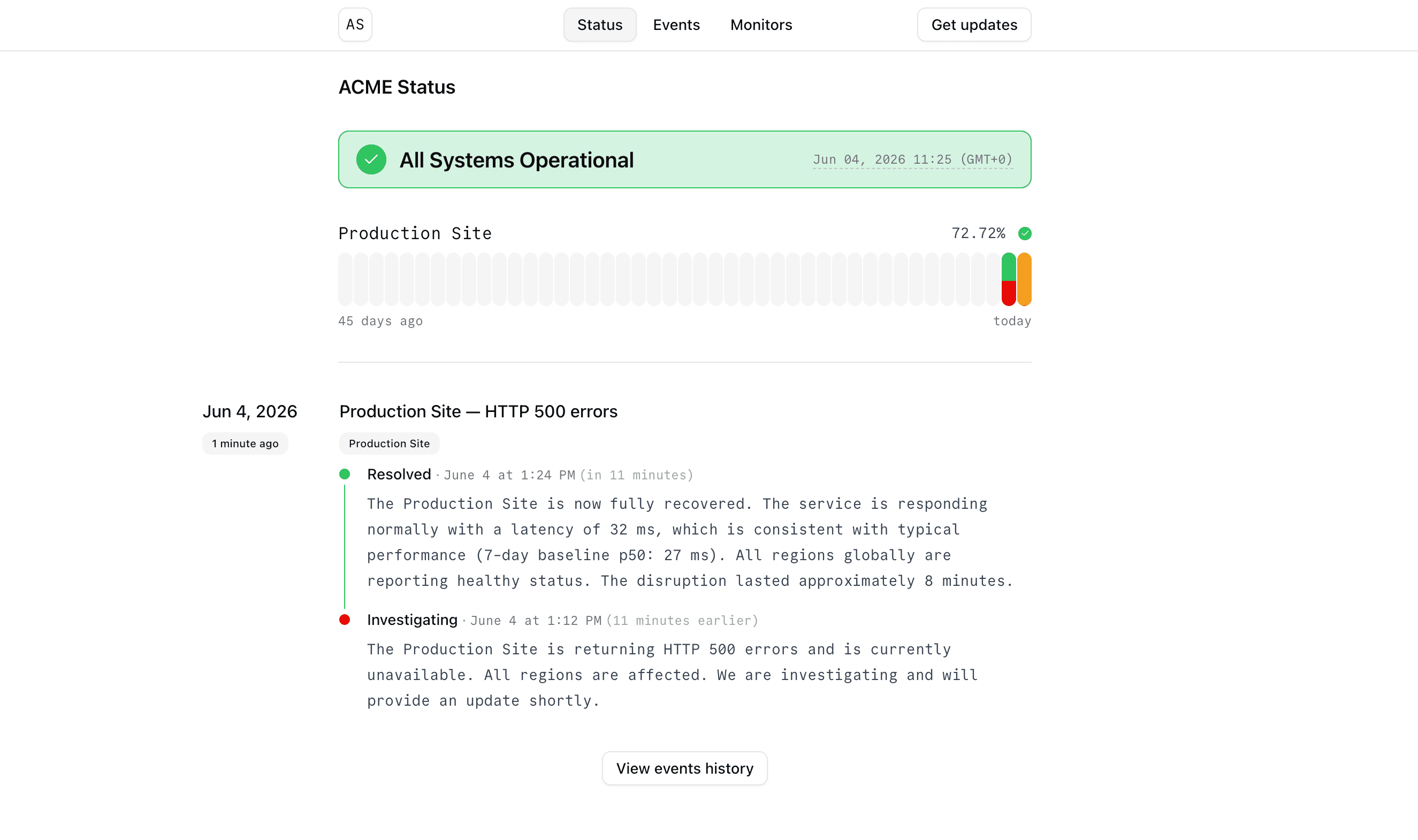 A complete status report the agent drafted automatically
